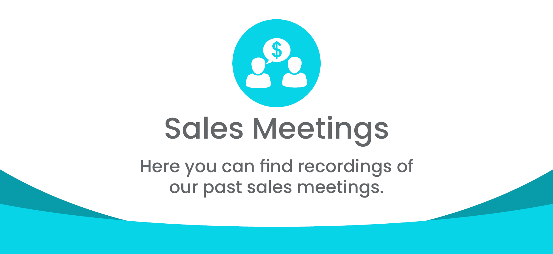 Sales Meetings